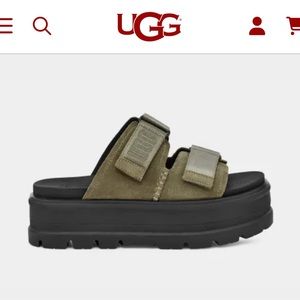 UGG Clem Suede Platform Slide